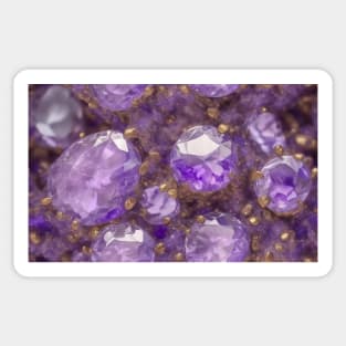 Seamless Amethyst Texture Sticker